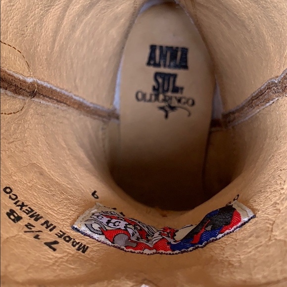 OLD GRINGO NEW! Anna Sui Floral Embroidered Boots - Picture 5 of 8